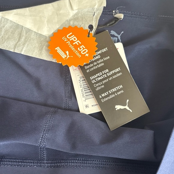 NWT PUMA Women's‎ Size XL Skort Blue Blake Paradise Golf Pickle Ball SPF 50 - Picture 9 of 10